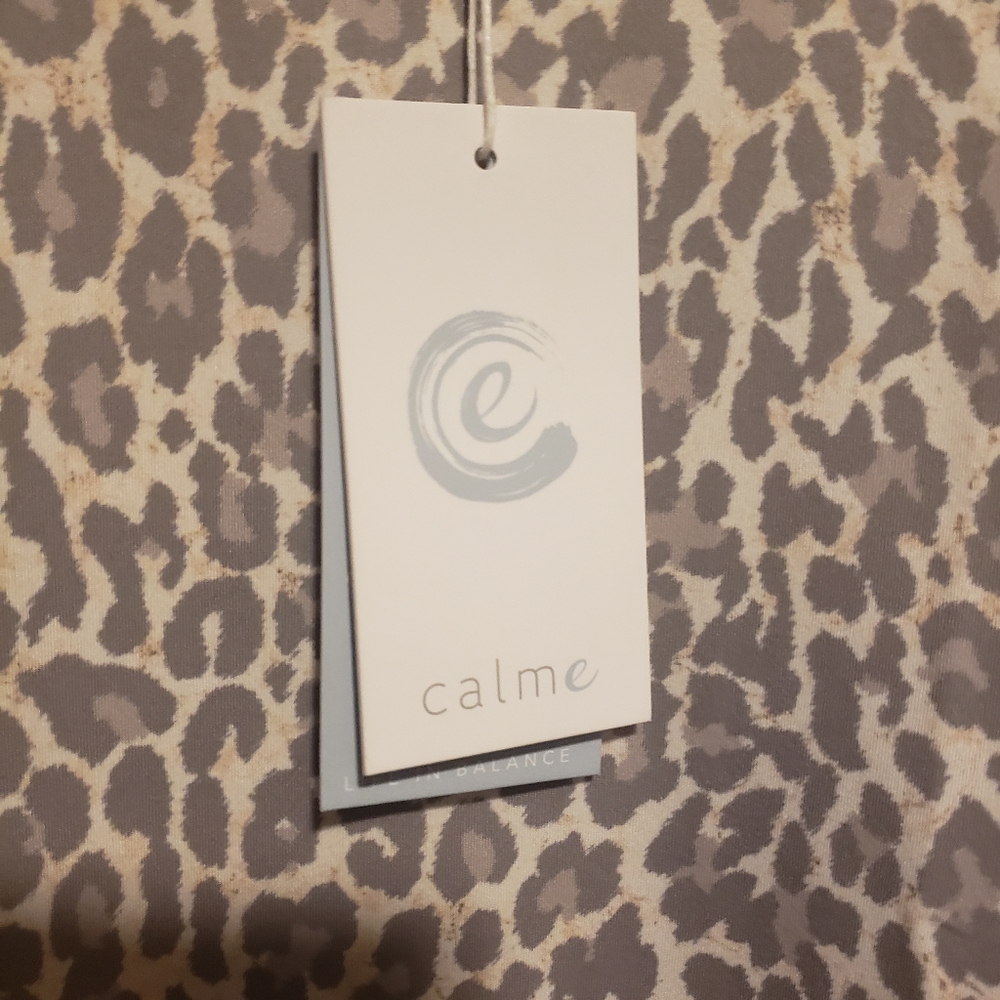 Johnny Was Calme Effect Drop Shoulder Tee Size Medium - Picture 3 of 5